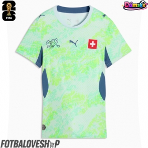 Švýcarsko Dámské Venkovní Dres MS 2026 Krátký Rukáv