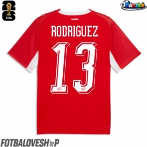 Švýcarsko Ricardo Rodriguez #13 Domácí Dres MS 2026 Krátký Rukáv