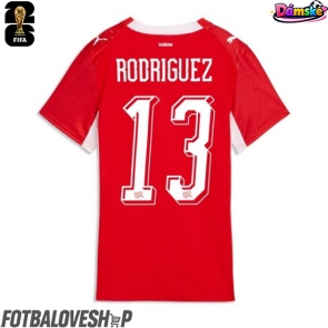 Švýcarsko Ricardo Rodriguez #13 Dámské Domácí Dres MS 2026 Krátký Rukáv