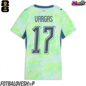 Švýcarsko Ruben Vargas #17 Dámské Venkovní Dres MS 2026 Krátký Rukáv
