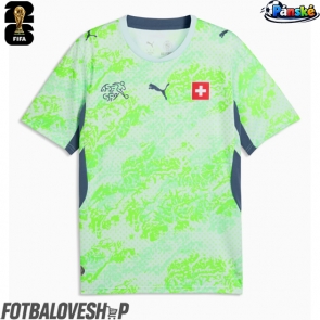 Švýcarsko Venkovní Dres MS 2026 Krátký Rukáv