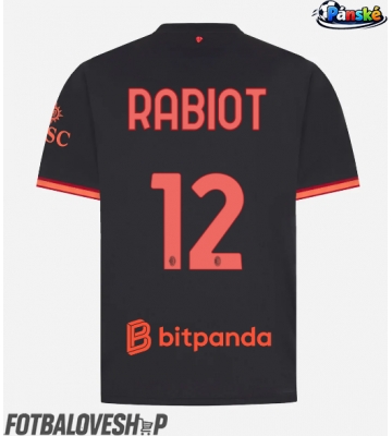 AC Milan Adrien Rabiot #12 Alternativní Dres 2026-27 Krátký Rukáv