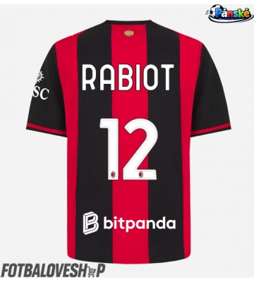 AC Milan Adrien Rabiot #12 Domácí Dres 2026-27 Krátký Rukáv