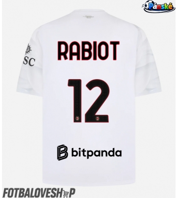 AC Milan Adrien Rabiot #12 Venkovní Dres 2026-27 Krátký Rukáv