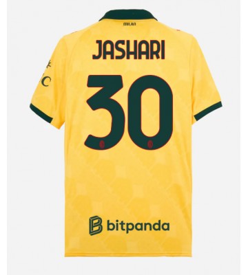 AC Milan Ardon Jashari #30 Alternativní Dres 2025-26 Krátký Rukáv