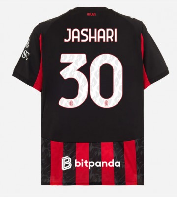 AC Milan Ardon Jashari #30 Domácí Dres 2025-26 Krátký Rukáv
