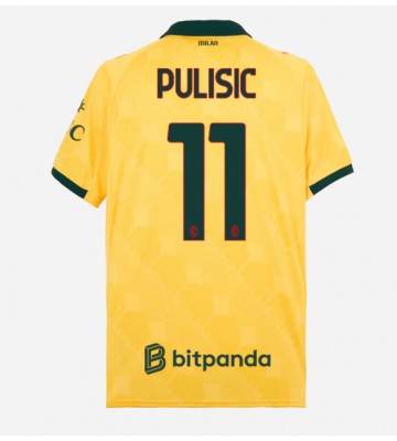 AC Milan Christian Pulisic #11 Alternativní Dres 2025-26 Krátký Rukáv