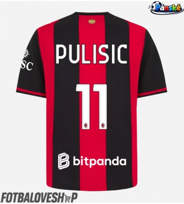 AC Milan Christian Pulisic #11 Domácí Dres 2026-27 Krátký Rukáv