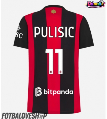 AC Milan Christian Pulisic #11 Dámské Domácí Dres 2026-27 Krátký Rukáv