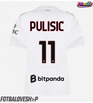 AC Milan Christian Pulisic #11 Dámské Venkovní Dres 2026-27 Krátký Rukáv