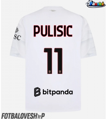 AC Milan Christian Pulisic #11 Venkovní Dres 2026-27 Krátký Rukáv