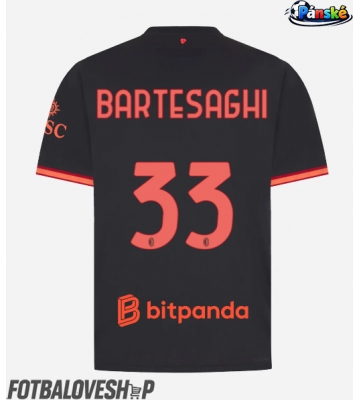 AC Milan Davide Bartesaghi #33 Alternativní Dres 2026-27 Krátký Rukáv