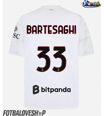 AC Milan Davide Bartesaghi #33 Venkovní Dres 2026-27 Krátký Rukáv