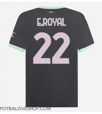 AC Milan Emerson Royal #22 Alternativní Dres 2024-25 Krátký Rukáv