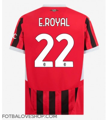 AC Milan Emerson Royal #22 Domácí Dres 2024-25 Krátký Rukáv