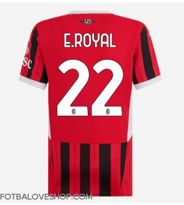 AC Milan Emerson Royal #22 Dámské Domácí Dres 2024-25 Krátký Rukáv