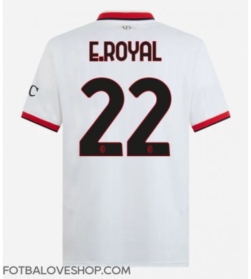 AC Milan Emerson Royal #22 Venkovní Dres 2024-25 Krátký Rukáv