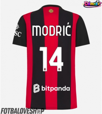 AC Milan Luka Modric #14 Dámské Domácí Dres 2026-27 Krátký Rukáv