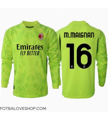 AC Milan Mike Maignan #16 Brankářské Alternativní Dres 2024-25 Dlouhý Rukáv