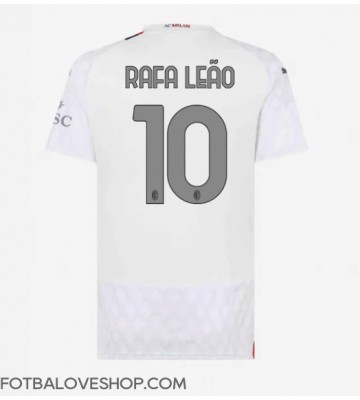 AC Milan Rafael Leao #10 Dámské Venkovní Dres 2023-24 Krátký Rukáv