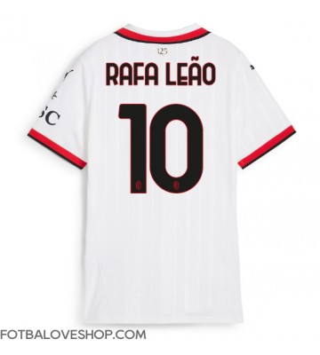 AC Milan Rafael Leao #10 Dámské Venkovní Dres 2024-25 Krátký Rukáv