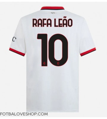 AC Milan Rafael Leao #10 Venkovní Dres 2024-25 Krátký Rukáv