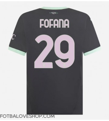 AC Milan Youssouf Fofana #29 Alternativní Dres 2024-25 Krátký Rukáv