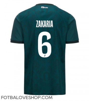 AS Monaco Denis Zakaria #6 Venkovní Dres 2024-25 Krátký Rukáv