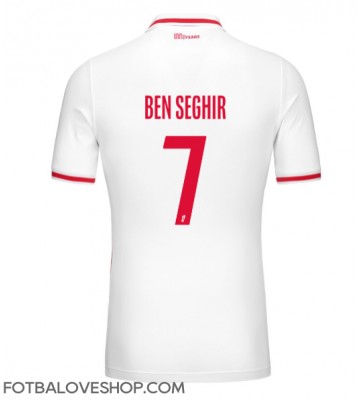 AS Monaco Eliesse Ben Seghir #7 Domácí Dres 2024-25 Krátký Rukáv