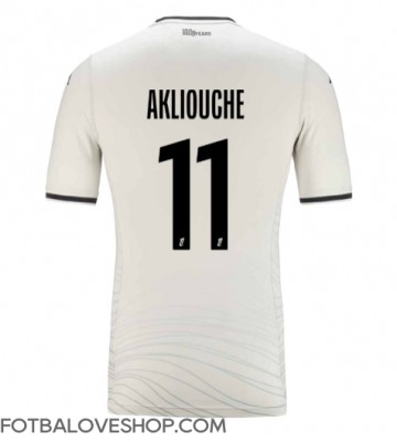 AS Monaco Maghnes Akliouche #11 Alternativní Dres 2024-25 Krátký Rukáv