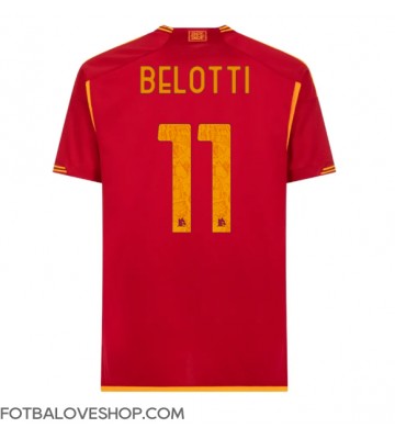 AS Roma Andrea Belotti #11 Domácí Dres 2023-24 Krátký Rukáv
