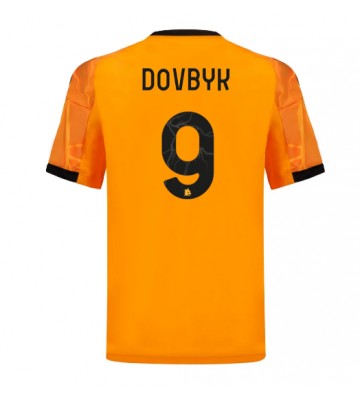 AS Roma Artem Dovbyk #9 Venkovní Dres 2025-26 Krátký Rukáv