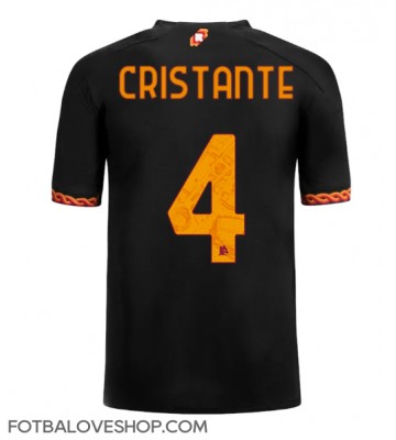 AS Roma Bryan Cristante #4 Alternativní Dres 2023-24 Krátký Rukáv