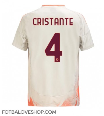 AS Roma Bryan Cristante #4 Venkovní Dres 2024-25 Krátký Rukáv