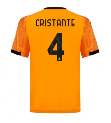 AS Roma Bryan Cristante #4 Venkovní Dres 2025-26 Krátký Rukáv