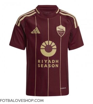 AS Roma Domácí Dres 2024-25 Krátký Rukáv