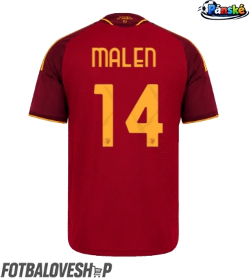 AS Roma Donyell Malen #14 Domácí Dres 2026-27 Krátký Rukáv