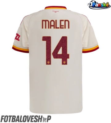 AS Roma Donyell Malen #14 Venkovní Dres 2026-27 Krátký Rukáv