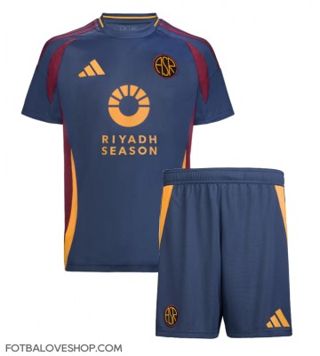 AS Roma Dětské Alternativní Dres 2024-25 Krátký Rukáv (+ trenýrky)