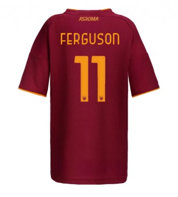 AS Roma Evan Ferguson #11 Dámské Domácí Dres 2025-26 Krátký Rukáv AS Roma Evan Ferguson #11 Dámské Domácí Dres 2025-26 Krátký Rukáv