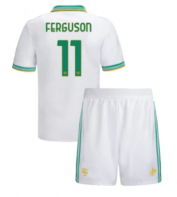 AS Roma Evan Ferguson #11 Dětské Alternativní Dres 2025-26 Krátký Rukáv (+ trenýrky)