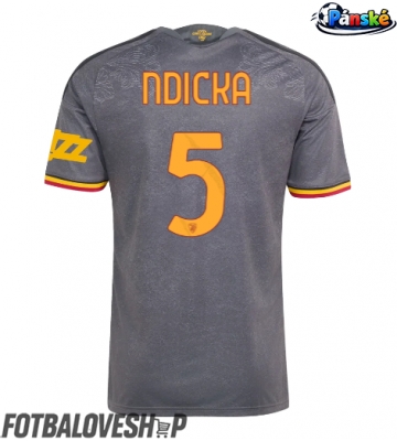 AS Roma Evan Ndicka #5 Alternativní Dres 2026-27 Krátký Rukáv