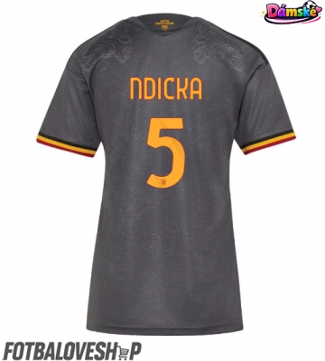 AS Roma Evan Ndicka #5 Dámské Alternativní Dres 2026-27 Krátký Rukáv