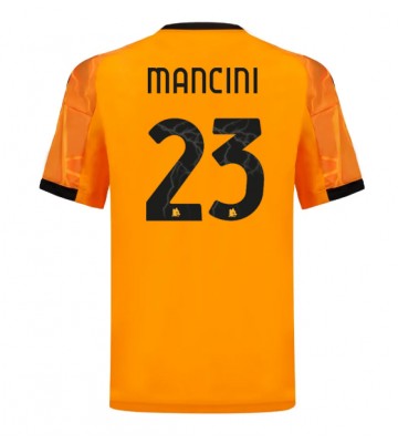 AS Roma Gianluca Mancini #23 Venkovní Dres 2025-26 Krátký Rukáv