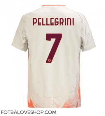 AS Roma Lorenzo Pellegrini #7 Venkovní Dres 2024-25 Krátký Rukáv