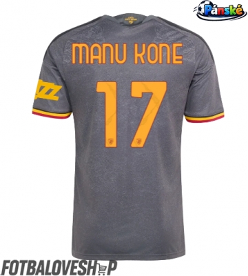 AS Roma Manu Kone #17 Alternativní Dres 2026-27 Krátký Rukáv