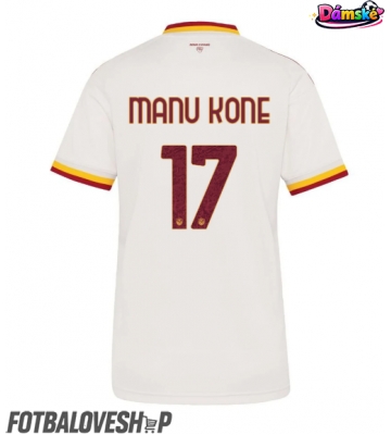 AS Roma Manu Kone #17 Dámské Venkovní Dres 2026-27 Krátký Rukáv