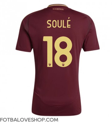 AS Roma Matias Soule #18 Domácí Dres 2024-25 Krátký Rukáv