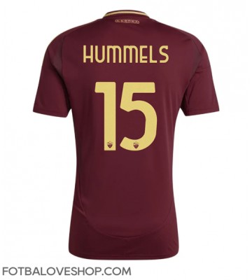 AS Roma Mats Hummels #15 Domácí Dres 2024-25 Krátký Rukáv