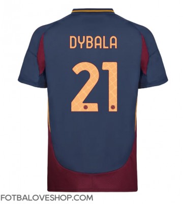 AS Roma Paulo Dybala #21 Alternativní Dres 2024-25 Krátký Rukáv